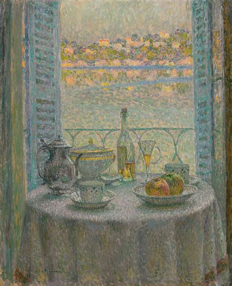 La Table Ronde By Henri Le Sidaner Artvee