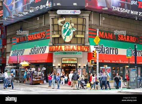 Sbarro, Mama Sbarro's, Times Square, New York Stock Photo - Alamy