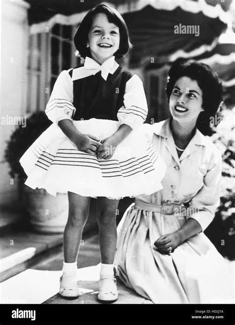 Shirley Temple With Her Younger Daughter Lori Black Ca 1958 Stock