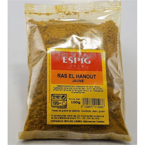 Ras El Hanout Jaunes Espig G