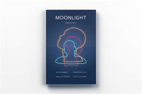 Moonlight Movie Poster - Redesign on Behance