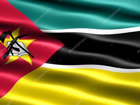 Flag Of Mozambique — Stock Photo © Mbangemann 2836649