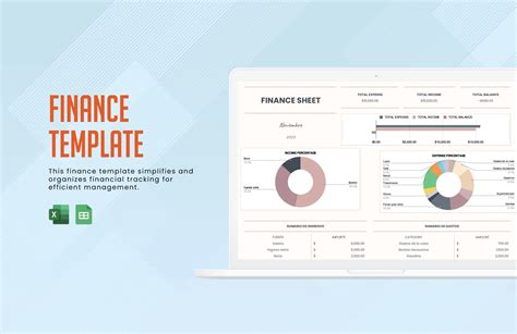 Finance Template in Excel, Google Sheets - Download | Template.net