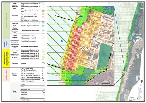 Structure Of The Spatial Planning Model And Detail Of The Land Use Map