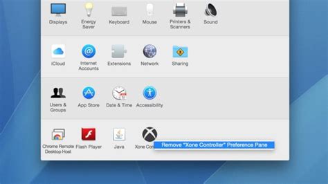 Как удалить или скрыть панели настроек в системных настройках os x