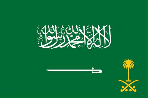 Bandeira da Arábia Saudita significado história Brasil Escola