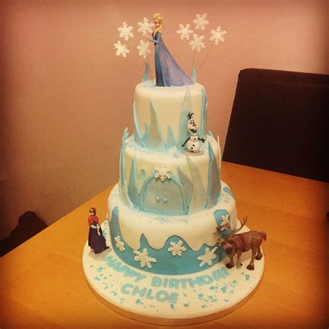 Disney Frozen Girls Birthday Cake Birthday Cake Girls Cake Disney