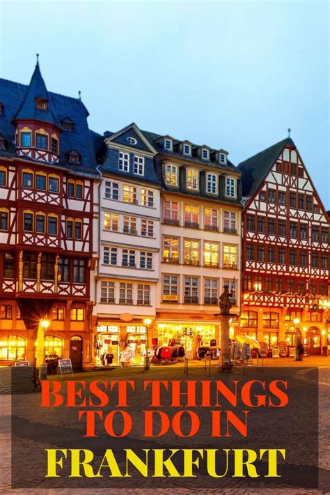 Best Things To Do In Frankfurt Am Main Germany Frankfurt Am Main