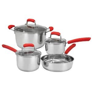 Velaze Miki Piece Stainless Steel Non Stick Cookware Set Vlz Gb