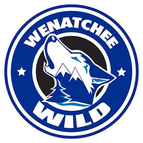 Wenatchee Wild Logo Primary Logo Western Hockey League Whl