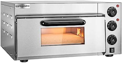 Amazon De GGM Gastro Compact Elektrischer Mini Pizzaofen Manuelle