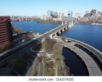 Boston Bridges Charles River Cambridge Stock Photo 2161574103 | Shutterstock