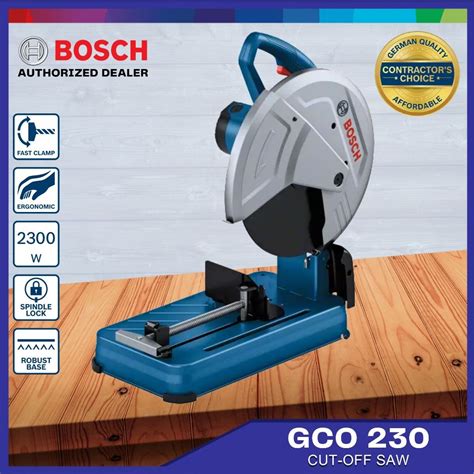 Bosch Gco Metal Cut Off Saw Machine Mm Disc Watts Coc