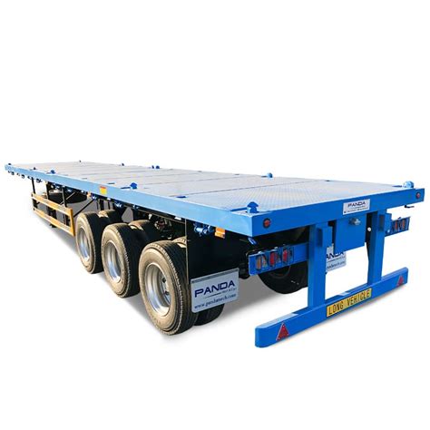 20 40 45 53 Ft Flatbed Trailer Dimension Specification Panda Mech