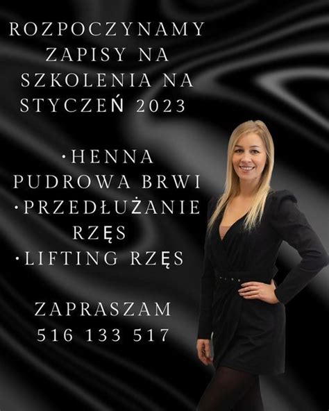 Joanna Naczke Szkolenia Rzęsy Brwi on Instagram Ruszają zapisy