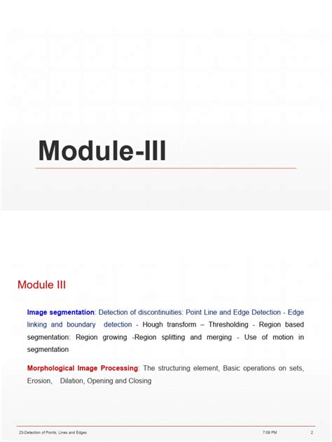 2019-20-Detection Points, Lines and Edges | PDF | Image Segmentation ...