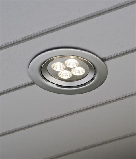 Recessed Led Soffit Light In Anodised Aluminium Ip Led Spot Led