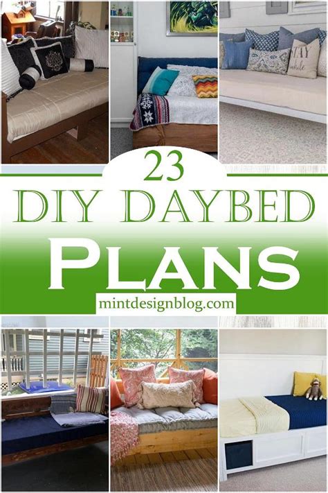 23 Diy Daybed Plans Mint Design Blog