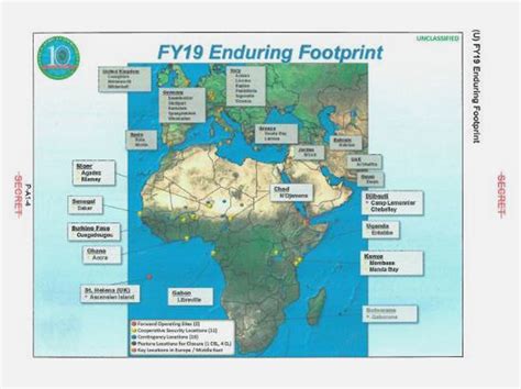 Pentagon Map Shows Network of 29 U.S. Bases in Africa