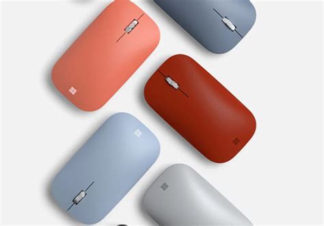 Microsoft Surface Mobile Mouse now available in Ice Blue and Poppy Red ...