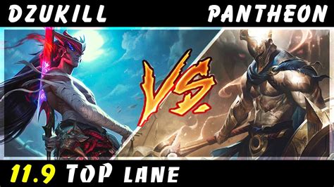 Dzukill Yone Vs Pantheon Top Patch Yone Gameplay Youtube