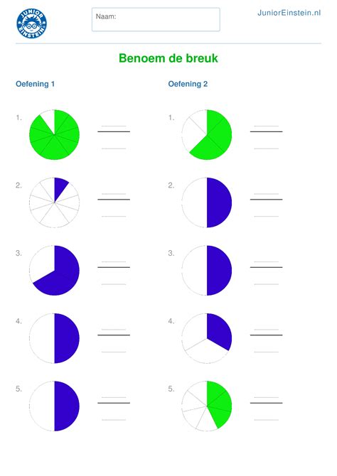 Werkblad Benoem De Breuk Geschikt Voor Groep 6