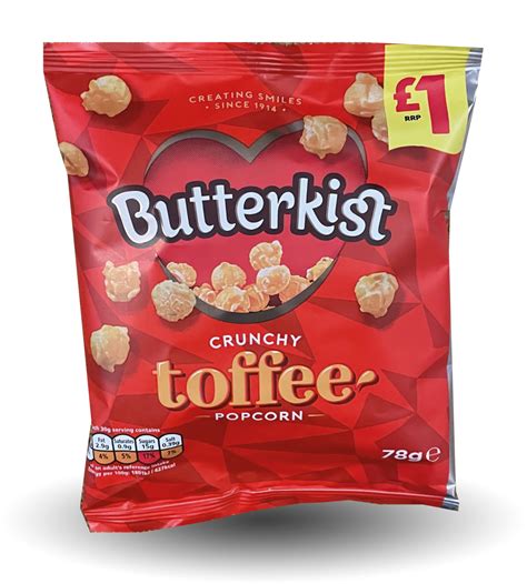 Butterkist Toffee Popcorn 78g Reids Gold