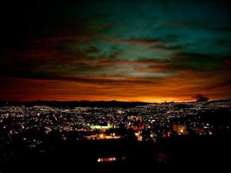 Life in Honduras - Tegucigalpa at night. Honduras.