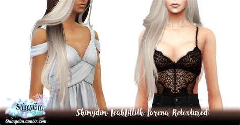 Shimydim Sims S4 LeahLillith Lorena Retexture Ombre DarkRoots