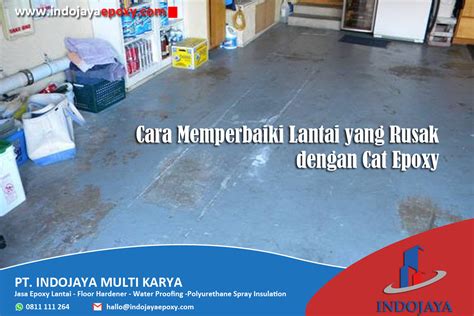 Inilah Cara Cat Lantai Dengan Epoxy