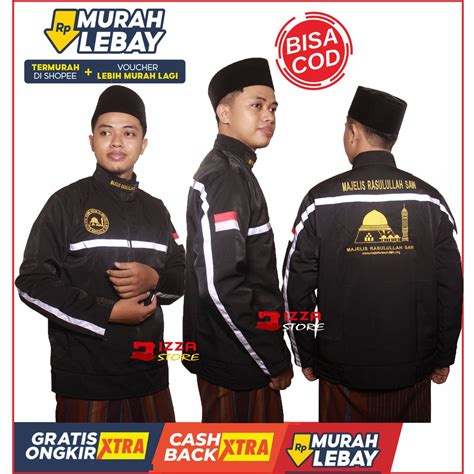 Jual Big Promo Jaket Majelis Mr Masjid Bordir Nama Jaket Majlis