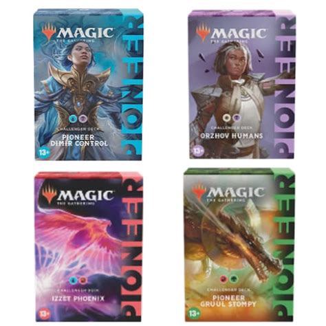 Magic The Gathering Pioneer Challenger Deck 2022 4 Set Toys