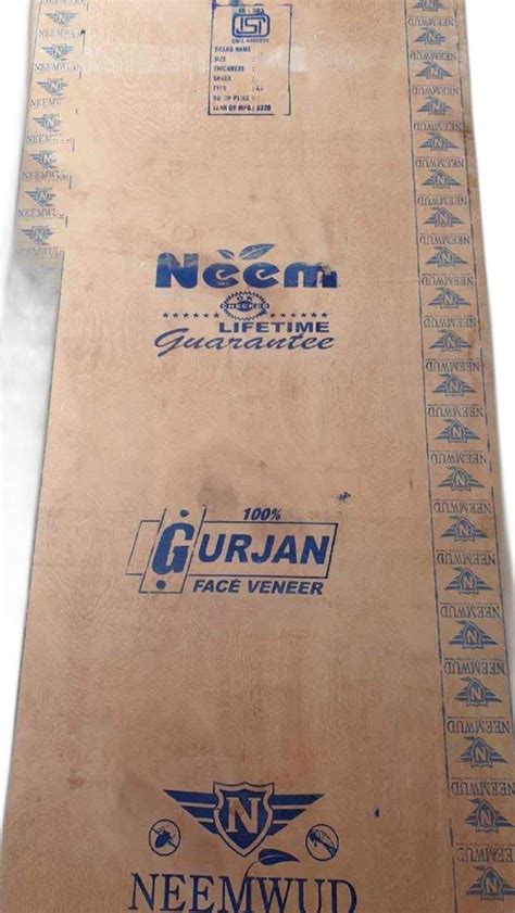 Neem Waterproof Plywood For Wardrobe 18 Mm At Rs 76 Sq Ft In