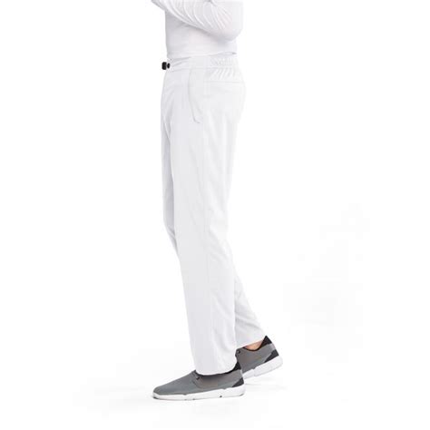 Mens Greys Anatomy Stretch Wesley Scrub Pants White The Uniform Edit