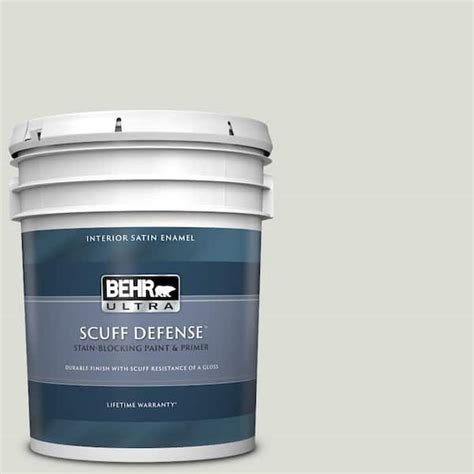 Behr Ultra Gal Bwc Silver Feather Extra Durable Satin Enamel