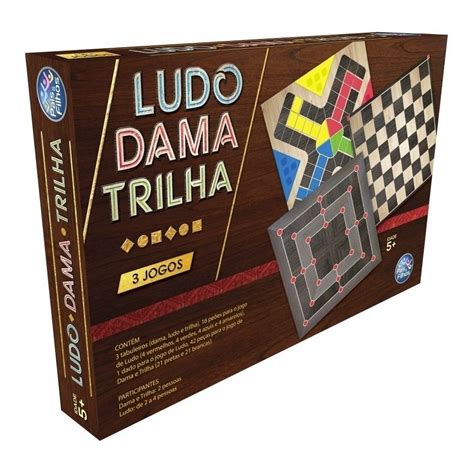 Jogo Tabuleiro 3 Em 1 Ludo Dama Trilha Pais Filhos Shopee Brasil