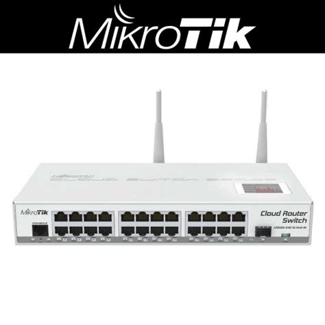 Mikrotik CRS125 24G 1S 2HnD IN 24x Gigabit Ethernet Layer 3 Smart Switch