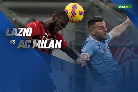 Link Live Streaming Lazio Vs AC Milan Di Vidio Senin 25 April 2022