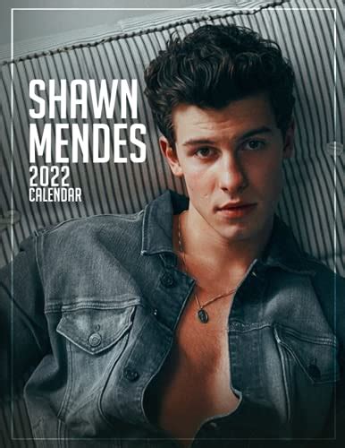 Shawn Mendes Calendar 2022 Shawn Mendes 2022 Planner With Monthly Tabs