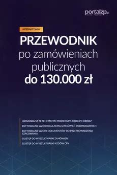 Przewodnik Po Zam Wieniach Publicznych Do Z Ksi Ka