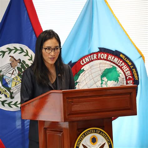 Ambassador Kwan Encourages Continuing Collaboration During Perry Center Events In Belize