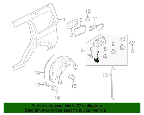 Genuine Oem Fuel Pocket Retainer Part Bpa780110 Fits 2010 2016 Land Rover Lr4 Up To 35 Off On