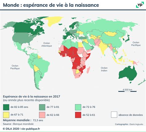 Monde espérance de vie à la naissance en 2017 vie publique fr