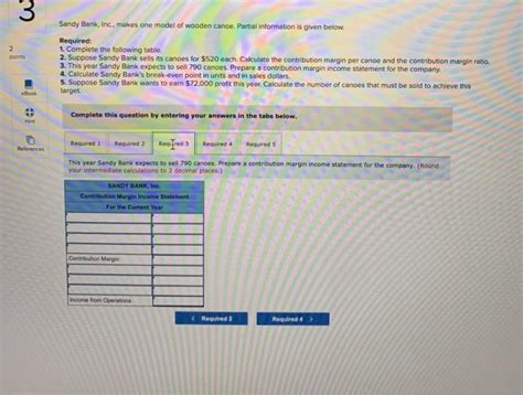 Solved Do Sandy Bank Inc Makes One Model Of Wooden Chegg