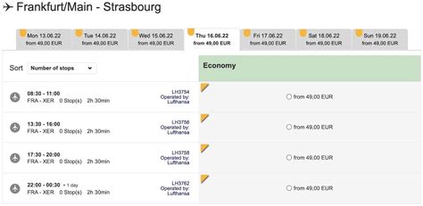 Lufthansa's European Union Strasbourg "Shuttle" - One Mile at a Time