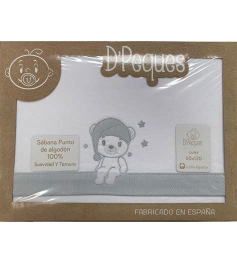 TRIPTICO SABANA DE CUNA D PEQUES PUNTO OSO GORRITO Danubio Bebé