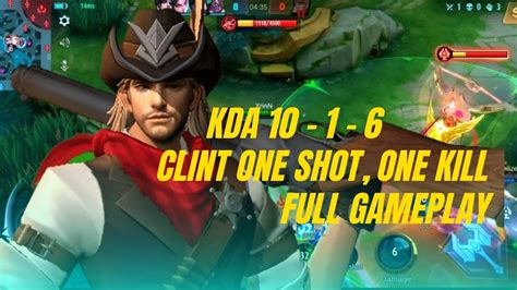 Clint Best Build 2023 Mobile Legends Top 1 Global Clint Build