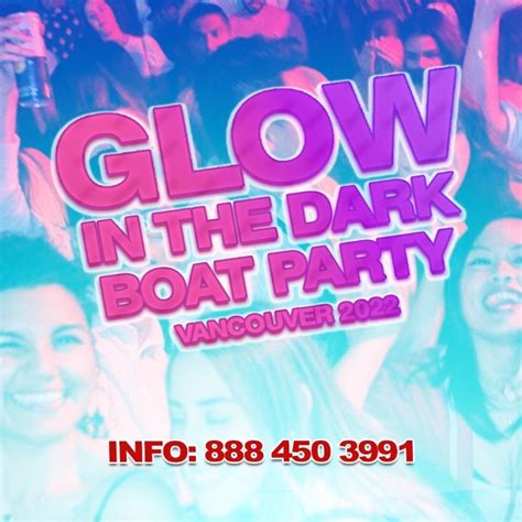 Glow In The Dark Boat Party Vancouver