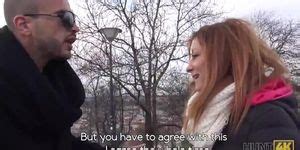 HUNT4K Red Girl Likes Sex For Money In Front Of Her Boyfriend