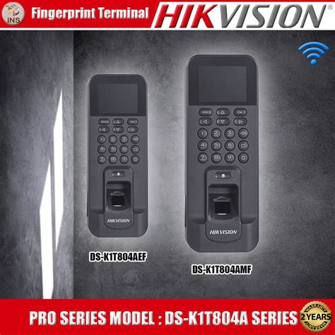 Hikvision Pro Fingerprint Terminal รุ่น Ds K1t804amf Ds K1t804aef